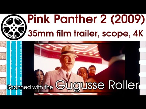 Pink Panther 2 (2009) 35mm film trailer teaser 2, scope 4K