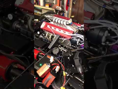 Modifying 1:3 Scale RC Car Using V10 Engine Model