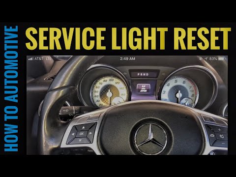 Resetting The Service Light On A 2011-2015 Mercedes Slk 250