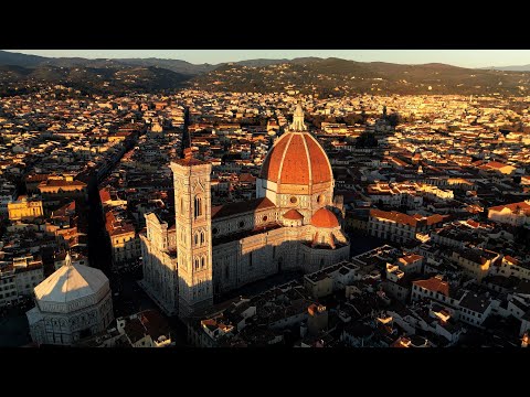 Aerial View of Florence, Italy | 4K Drone Footage | DJI Mini 3 Pro