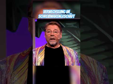 Verwechslung im Schreibwarengeschäft