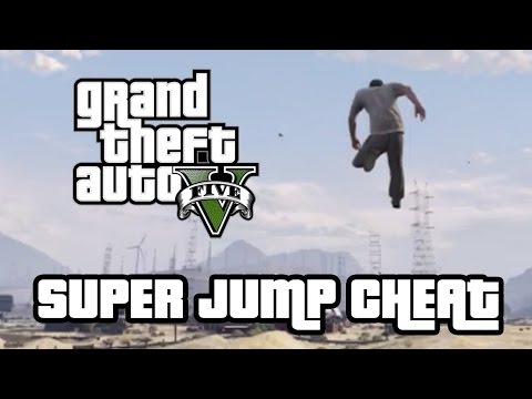 GTA 5 - Código do Super Pulo (Super Jump Cheat Code) 