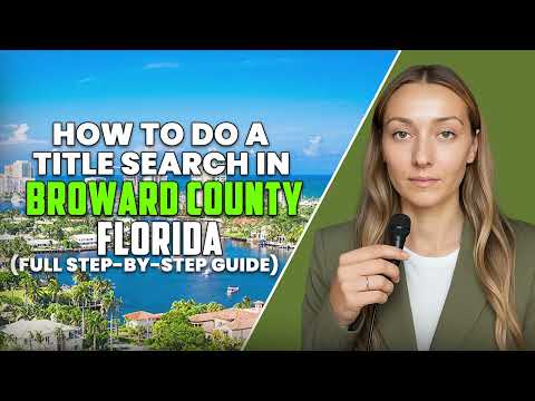 Broward County Deed Search