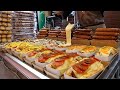 American Style Pizza Hot Dog Cheese Hot Dog Korean Street Food
