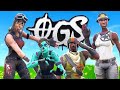 The most OG TRYHARD Fornite Squad ever... (Ghoul trooper, Renegade Raider Aerial Assault Trooper