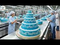 Inside A Modern Birthday Cakes Factory From Wheat Grain To Packaged Birthday Cakes Full Process