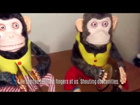 Spooky Monkey by JesusTheEagle (The Toy Monkey's escape)