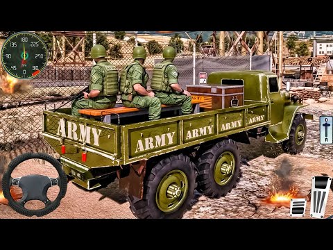 New US Army Truck Driving 2026 - Modern Military Simulator 3D - Android Gameplay