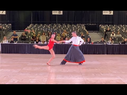 Ohio Star Ball 2022 - 2nd Place - Jaslyn Kwan and Jake Berg - Best of the Best Challenge, Junior