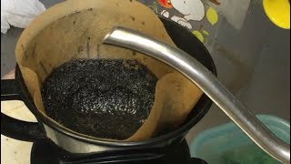コーヒー淹れて飲む、、男の夜はそれでいい