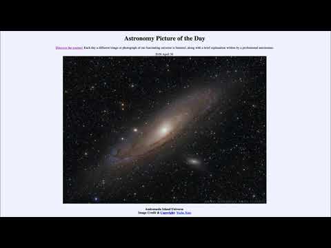 2020 April 30 - Andromeda Island Universe