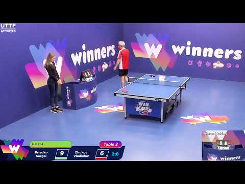 WINners CUP table 2  23.09  Priadko Sergei - Zhukov Vladislav  19:00