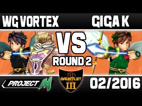 WG Vortex (Pit/Sheik) VS Giga K (Pit) | Gauntlet III Singles Round 2