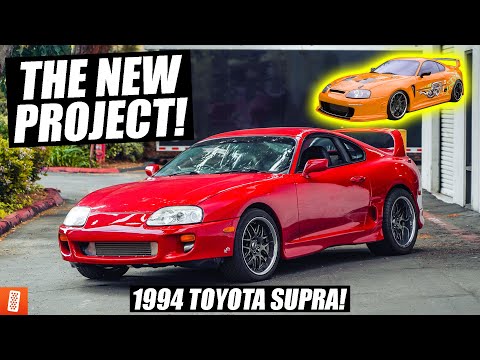 Building a Modern Day (Fast & Furious) 1994 Toyota Supra Turbo (6 Speed Manual)!