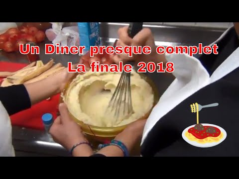 Un dîner presque complet 2018 – La finale