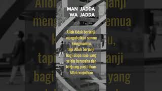Download lagu Man Jadda wa jadda ##shorts #shortsvideo #religi mp3