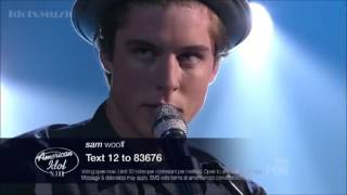 Sam Woolf performs Just One - American Idol 13 Top 12