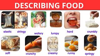 Describe Food Taste and Texture | Essential English Vocabulary for Food Lovers