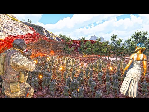 Can 5 million zombies & ORCS save their lives from SPECIAL force in the mountain area | UEBS 2