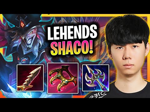 LEHENDS CHILLING WITH SHACO! | GEN Lehends Plays Shaco Support vs Bard!  Season 2024