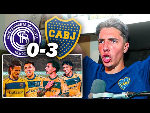 IND. RIVADAVIA 0 - BOCA JUNIORS 3 - REACCION PICANTE - Liga Argentina 2025 - Toto Bordieri