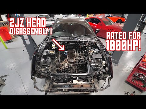 Taking Apart the 2JZ and Rebuilding it for 1000HP!