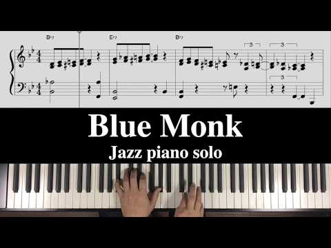 ”Blue Monk” Jazz Piano