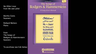 No Other Love from &quot;Me and Juliet&quot; (Soprano) by Richard Rodgers and Oscar Hammerstein II