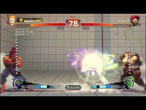 hangahanga (Guile) vs qal03 (Akuma)