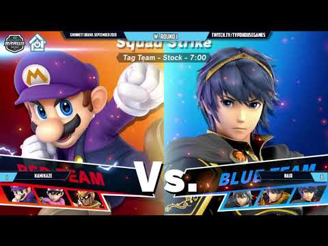 Gwinnett Brawl September 2019 - Kamikaze VS Nair - Squad Strike W. Round 1