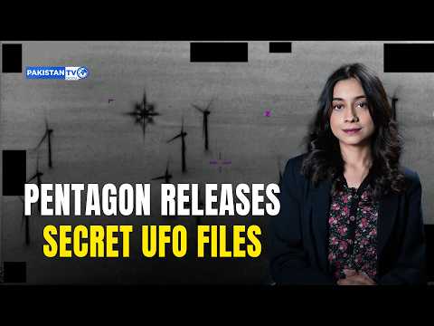 Pentagon declassifies UFO files revealing unidentified objects ...