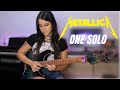 METALLICA - ONE solo guitar cover