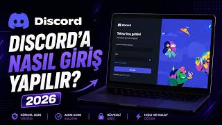 Discord'a nasıl giriş yapılır? DISCORD'A GIRIŞ YAP! | 2026 | HAKAN UNİ