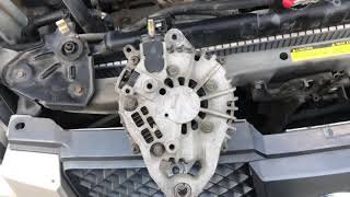 2006 Nissan Sentra 1.8L Replaced Alternator