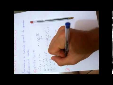 Solução Geral de uma Equação Diferencial