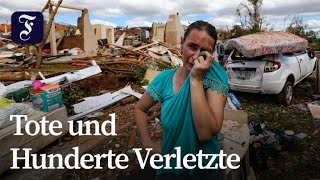 Zerstörung nach Tornado in Brasilien