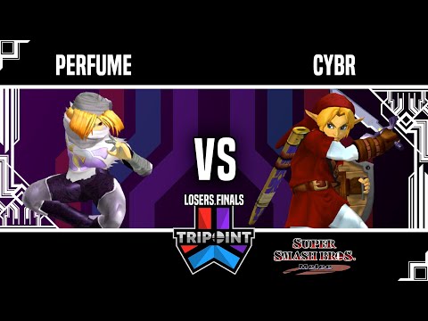 Tripoint Smash 211 - Losers Finals - Perfume(Sheik) Vs. Cybr(Link)