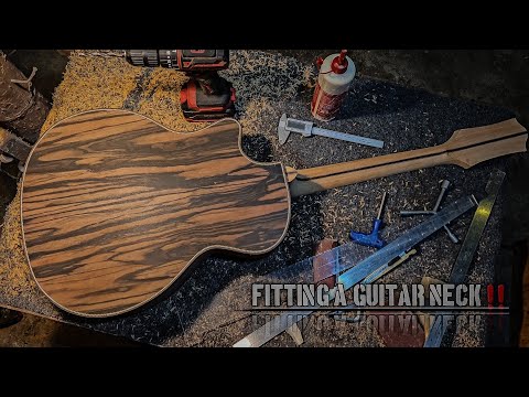 Installing Acoustic Guitar Neck