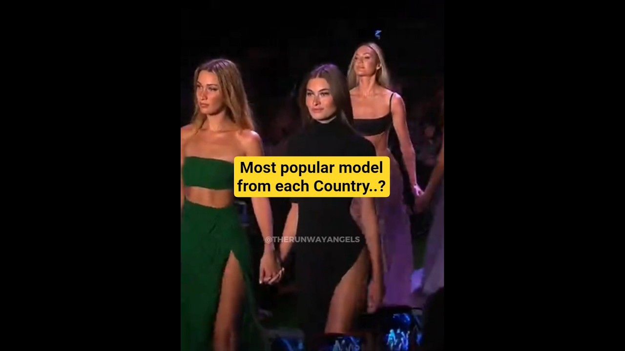famous model from each Country #fashion #model #runway #shorts