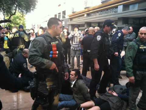 MASACRE OCCUPY RIVERSIDE THE DISGUSTED