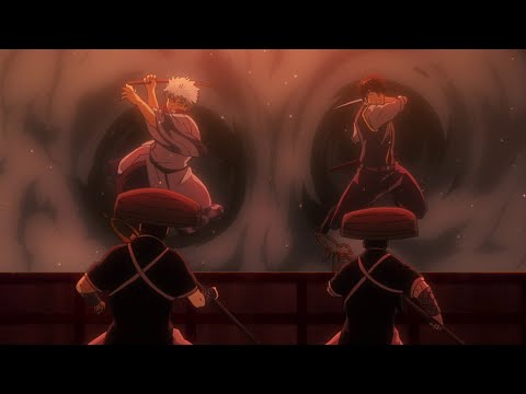 Gintoki and Hijikata vs Naraku - Gintama°