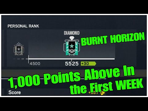 1,000 Points Above Diamond In the first WEEK: Ps4 Diamond - Ranked HighLights - Rainbow Six Siege