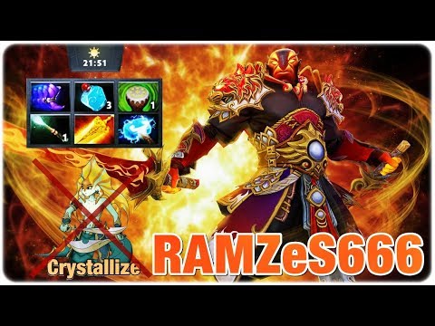 RAMZES666 Ember Spirit destroyed Crystallize Naga, 20 min GG Epic Farm