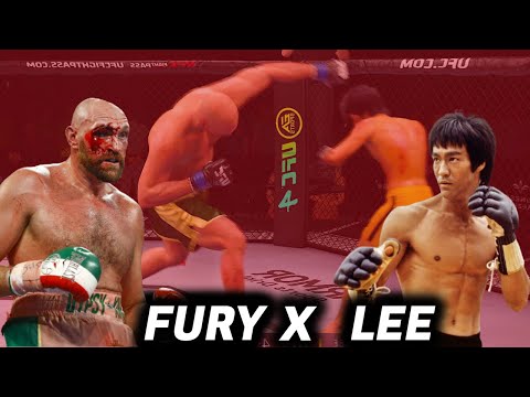Bruce Lee vs Tyson Fury UFC 4 Gypsy King vs The Dragon
