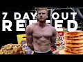 7 Days Out. High Carb Day, Bodybuilding Refeed
