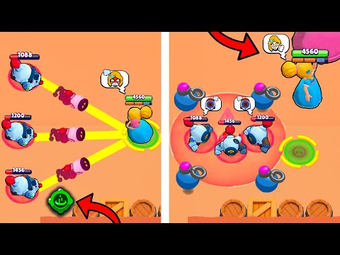 3 TEAMER vs 1000 IQ! | Brawl Stars Funny Moments & Glitches & Fails #206