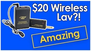 Video thumbnail for Best Cheap Wireless Microphone: Pyle Pro PDWM96 Review by Jacob & Jacob