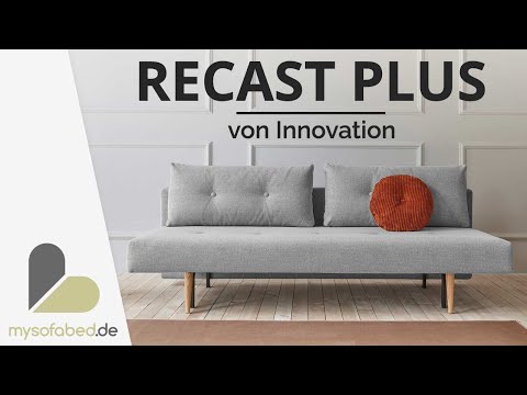 RECAST PLUS Schlafsofa von Innovation - mysofabed.de