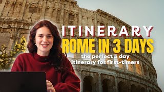 The perfect 3 days in Rome | Complete Itinerary for 2026
