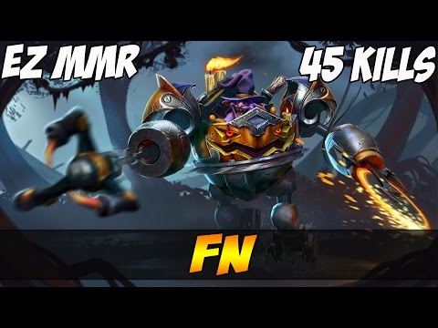fn 7600 MMR Plays Timbersaw Ranked - Dota 2